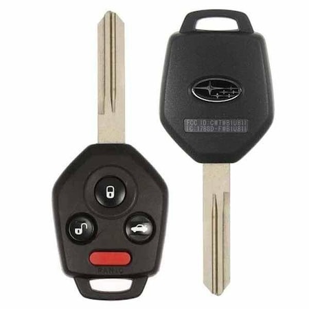 REF: 2011-2014 Subaru Tribeca / 4-Button Remote Head Key / PN: 57497-XA20A / CWTWB1U811 / 4D 62